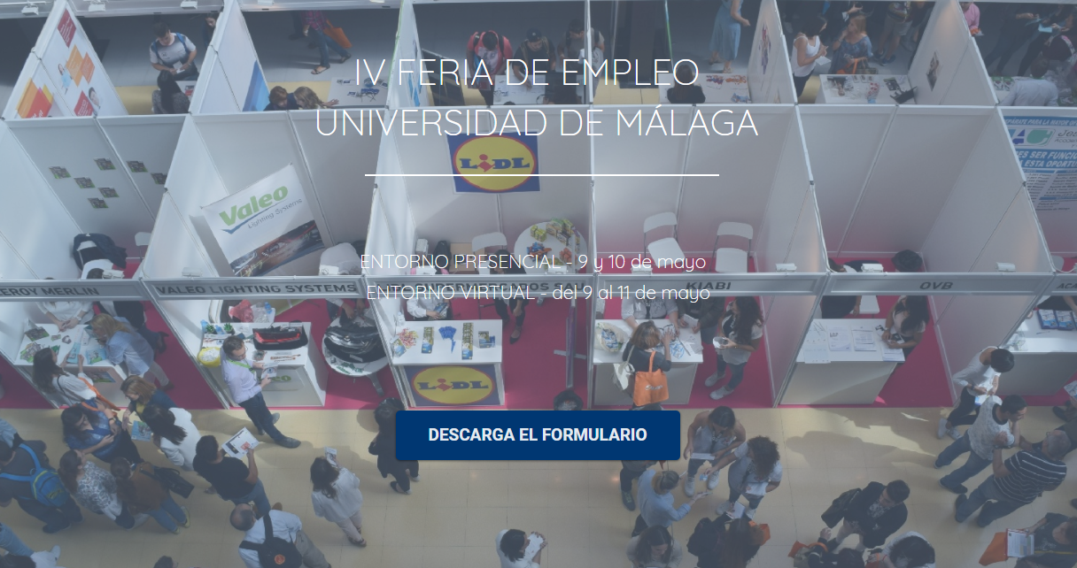 IV Feria de Empleo de la Universidad de Málaga