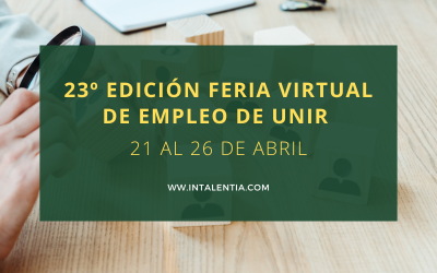 23º edición Feria Virtual de Empleo de UNIR
